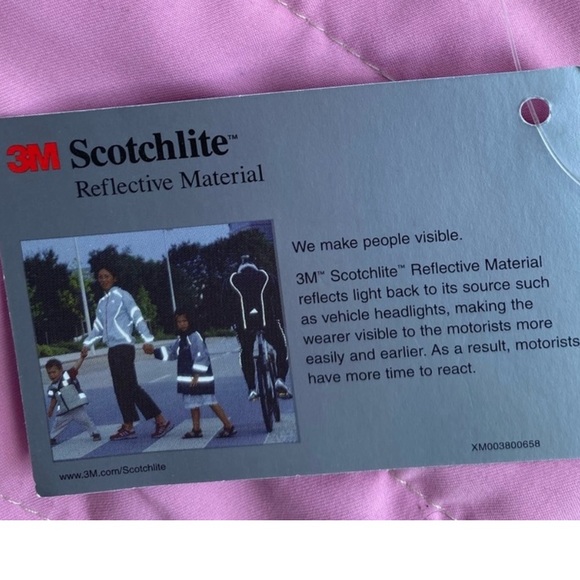 UNISEX CLOAK & DAWGGIE 3M SCOTCHLITE REFLECTIVE MATERIAL WINTER JACKET - Picture 6 of 15